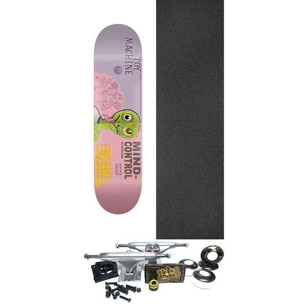 Toy Machine Skateboards Jeremy Leabres Mind Control Skateboard Deck - 8" x 32" - Complete Skateboard Bundle